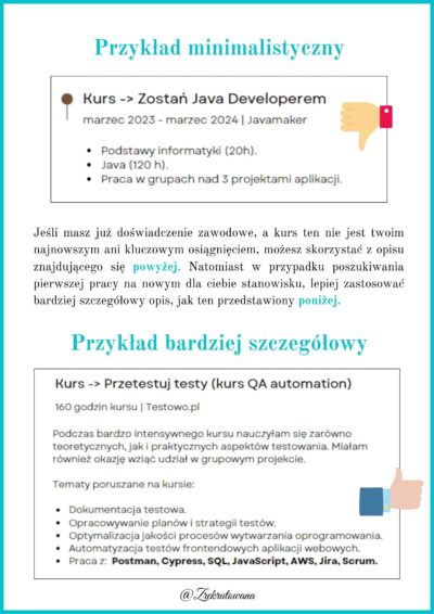E-Book - Stwórz wyjątkowe CV - obrazek 6